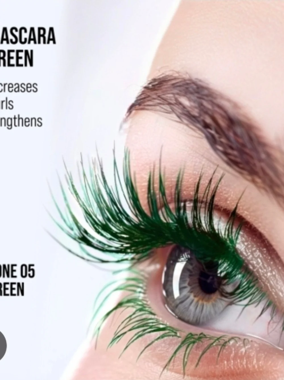 AOA Studio Dark Green Mascara Tint - Dark Green Tik Tok Viral BNIB